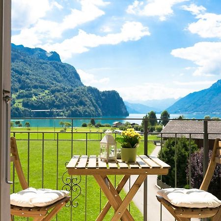 Spirit Apartments - Balkon Mit Seesicht - Parkplatz Brienz  Dış mekan fotoğraf